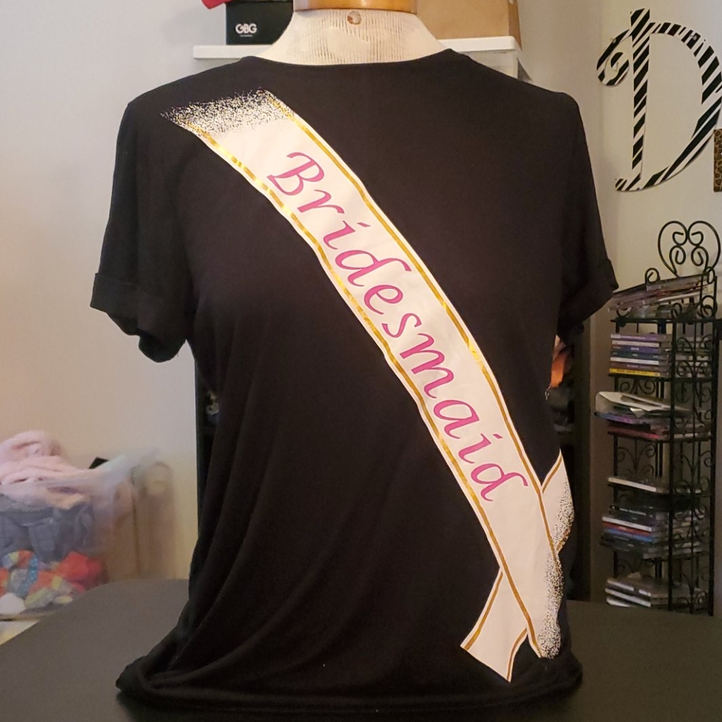 Bridesmaid Short Sleeve Shirts